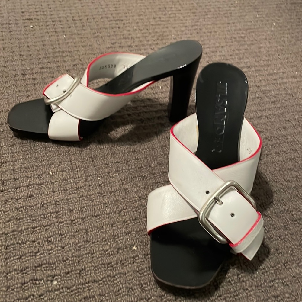Jil sander heels .